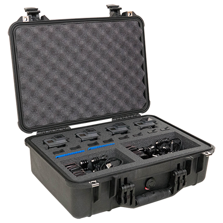1500GP5 for Four GoPro® HERO® Pelican Camera Case
