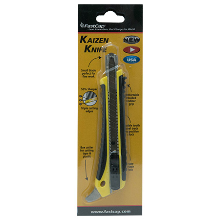 Kaizen™ Knife in packaging