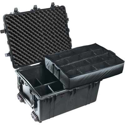 Open Pelican™ 1634 Camera Case w/ black dividers set